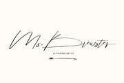 Bisqootte | Modern Calligraphy Font, a Script Font by Ardana Creative (Thumbnail 8 of 14)