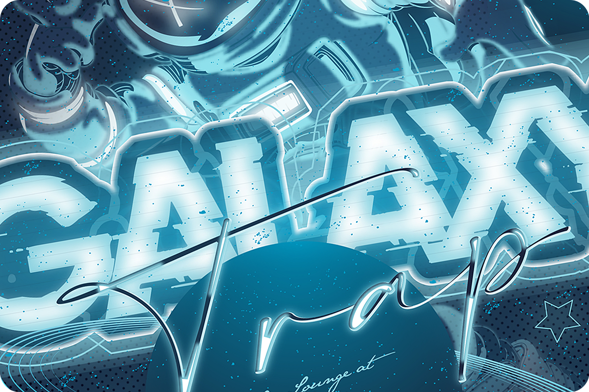 Galaxy Trap Social media Template, a Social Media Template by regalDRAW (Photo 4 of 4)