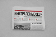 Newspaper Mock-up, an Advertising Mockup by zippypixelstudio (Thumbnail 4 of 14)