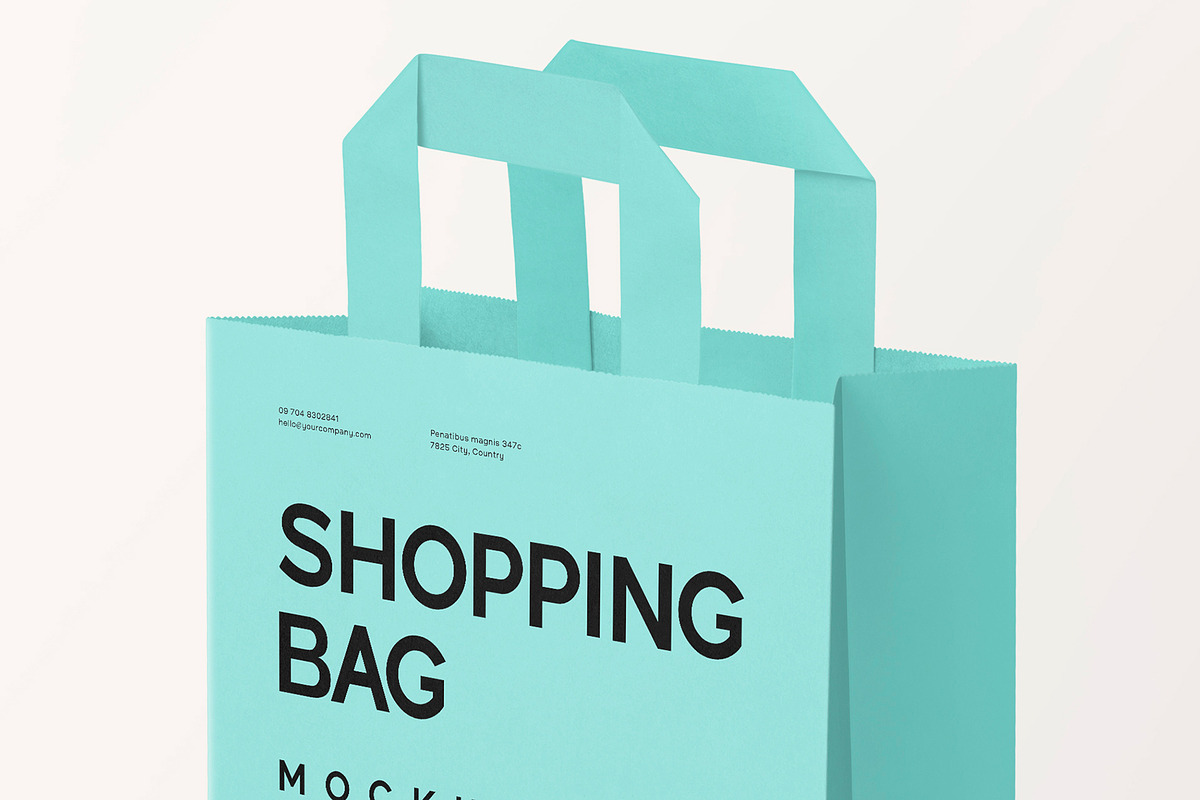 Shopping Bag Mockup, a Product Mockup by MockupCraft (Photo 2 of 4)