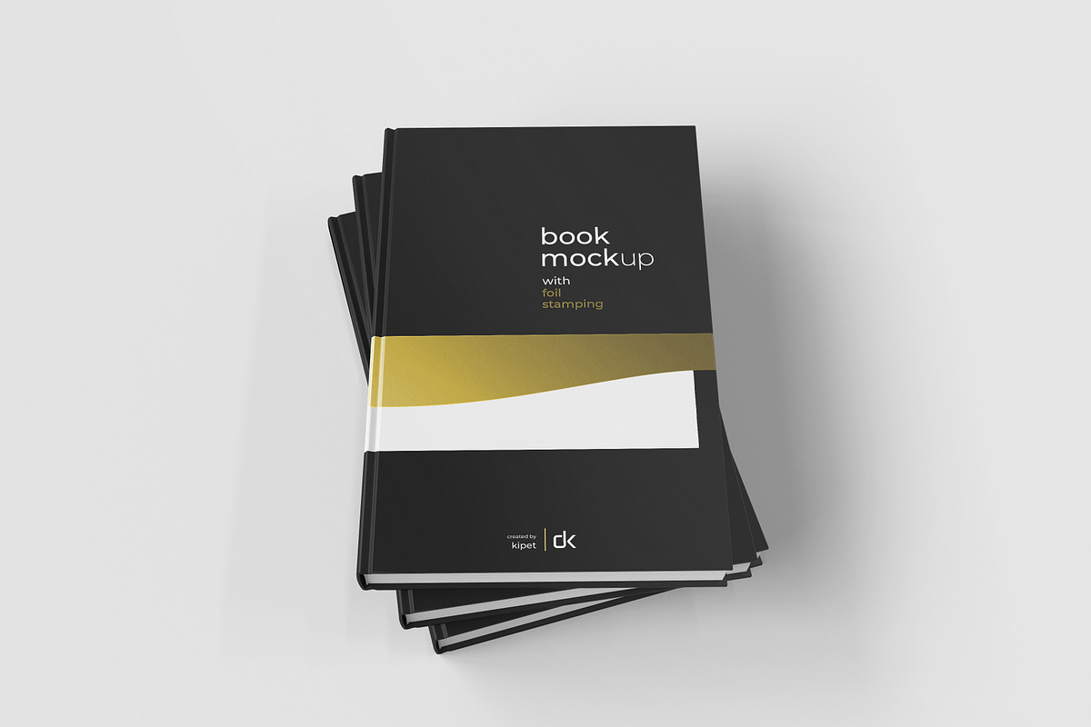 Hardcover Book Mockup, a Print Template by KIPET (Photo 4 of 15)