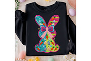 Easter Bunny Faux Yarn Png,Happy, an Illustration by Designking (Thumbnail 2 of 6)