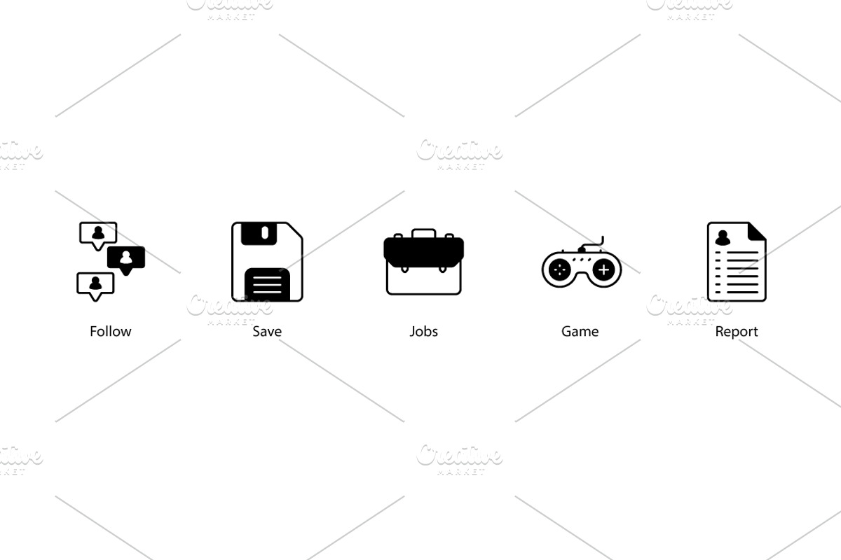 Social Media icons, an Icon by Vector Squad (Photo 5 of 5)