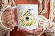 Cottage Summer Floral Watercolor, an Illustration by designcity5 (Thumbnail 4 of 5)