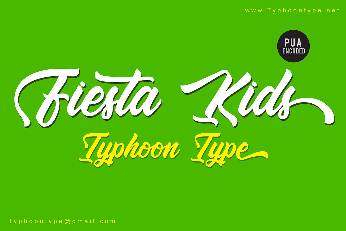 Fiesta Kids font