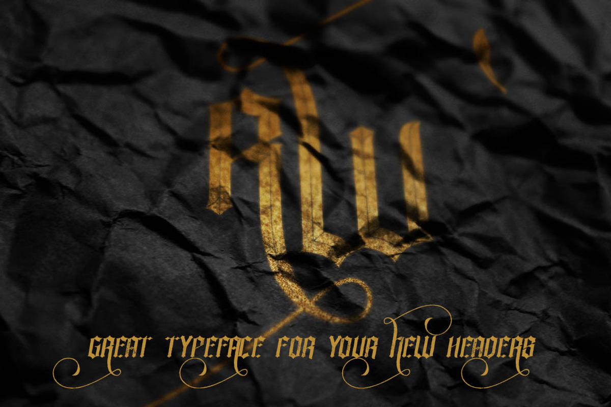 La Forest Typeface preview 5