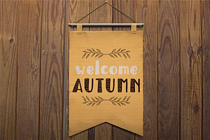 Autumn Spice Display San Serif Font