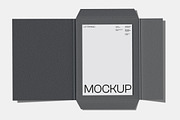 Letterhead Mockup Pack, a Product Mockup by Neermana (Thumbnail 7 of 12)