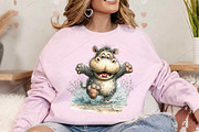 Whimsical Summer Safari Animals PNG, a Seasonal Illustration by Canvas Craft (Thumbnail 5 of 7)