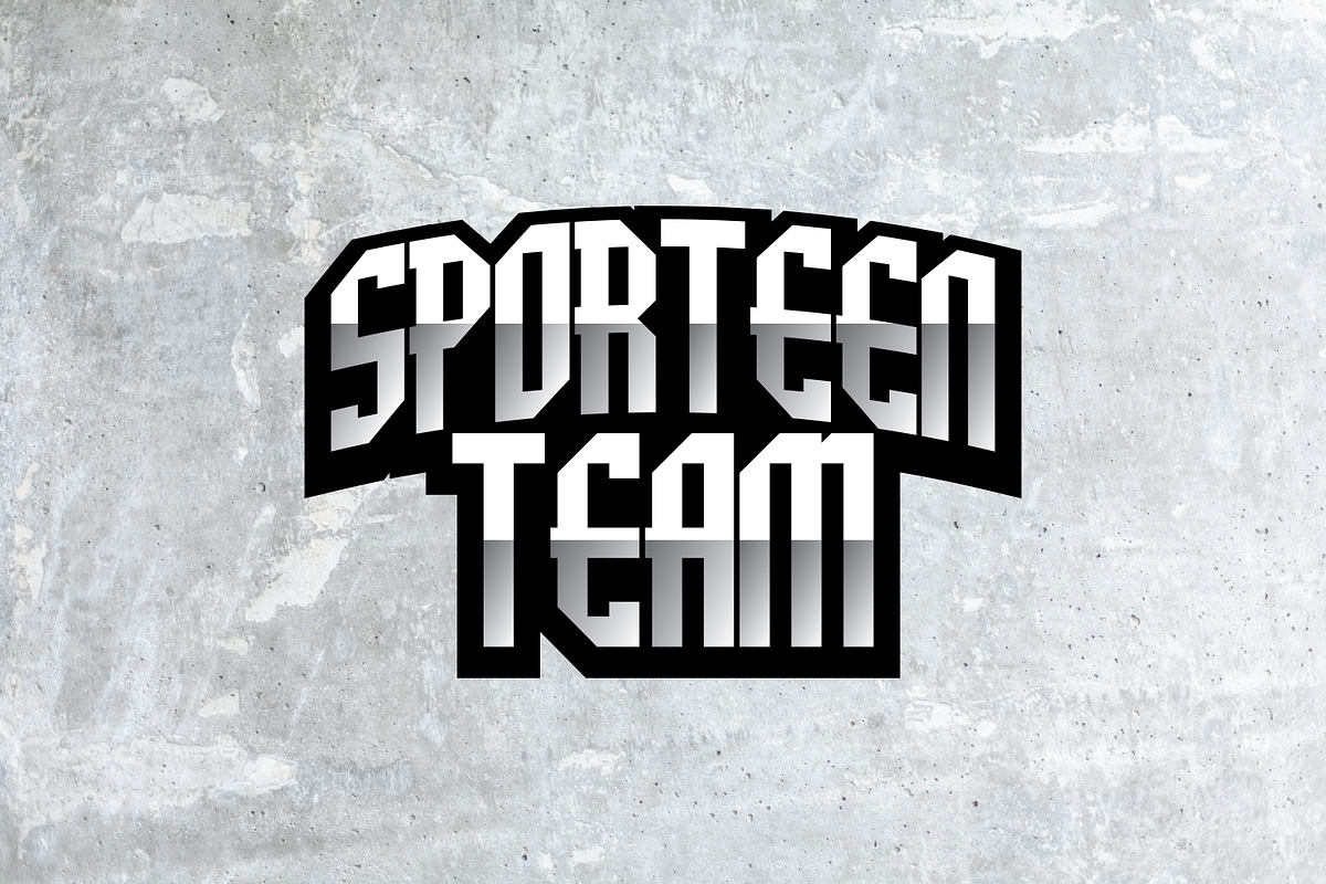 Bredals | Esport Display Font, a Sans Serif Font by MrLetters (Photo 4 of 10)