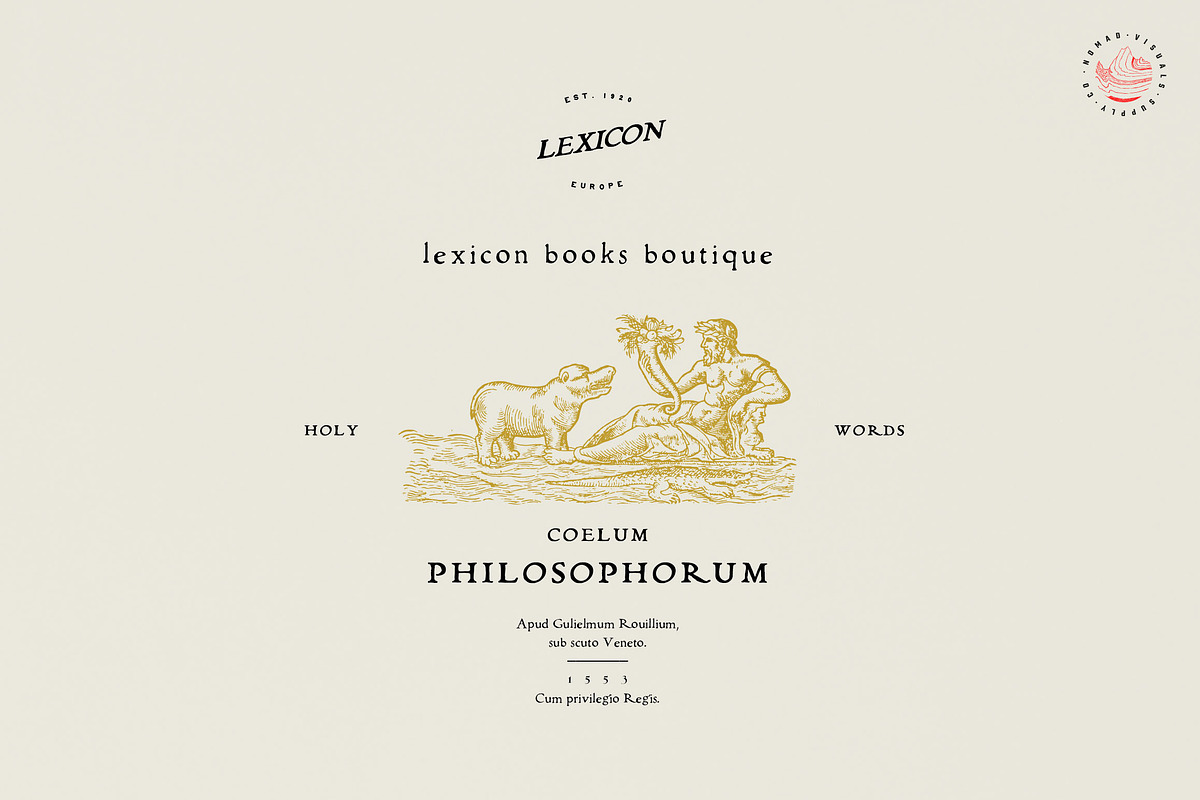 Alchemion - Display Serif Font, a Serif Font by Nomad Visuals (Photo 2 of 9)