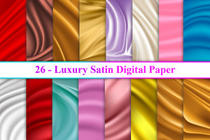 Luxury Satin Digital Paper, a Texture Graphic by Digital Studio