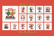 Retro Christmas Illustration, a Seasonal Illustration by Decoconio Design (Thumbnail 2 of 8)