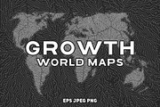 Growth World Maps, an Object Graphic by GarryKillian (Thumbnail 1 of 15)