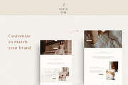 Elegant Showit Website Template, a Websites & App Template by Wonderlik Webdesign (Thumbnail 3 of 4)