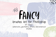 Fancy brushes for PS, a Brush Add-On by Leo Studio Design Lab (Thumbnail 1 of 8)