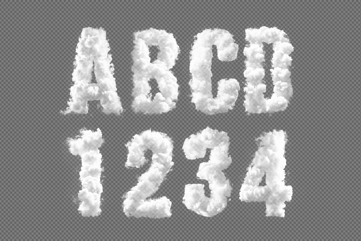 Puffy Clouds Font, a Handwritten Font by Handmadefont (Photo 10 of 10)