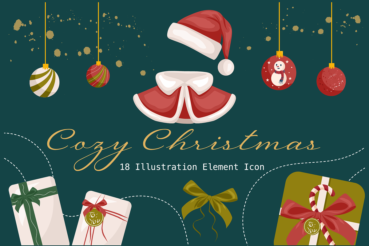 Cozy Winter Icon Illustration, a Social Media Template by Artnivora.Std (Photo 1 of 3)