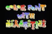 color font BigPartyO3, a Font by glukfonts (Thumbnail 3 of 7)