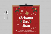 Christmas Food Menu, a Flyer Template by MightyDesign (Thumbnail 2 of 8)