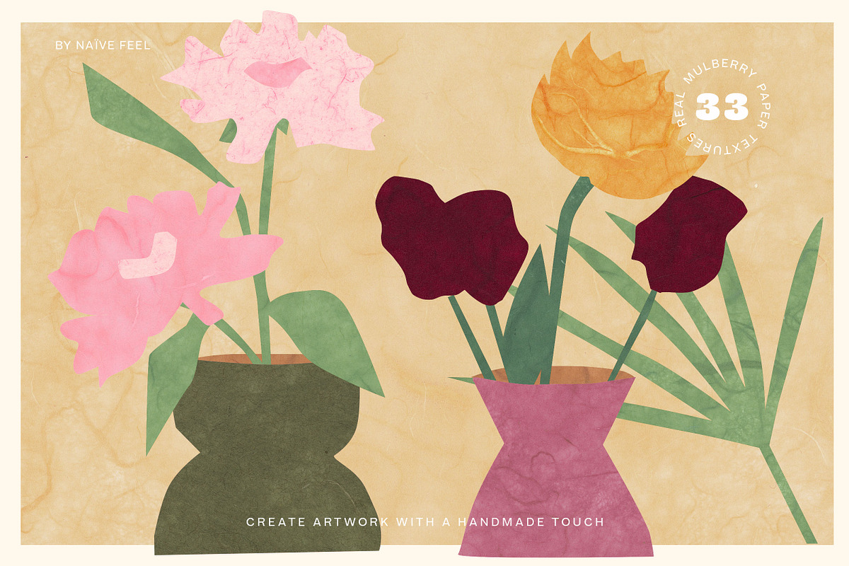 Mulberry Paper Textures, a Texture Graphic by Naive Feel (Photo 3 of 7)
