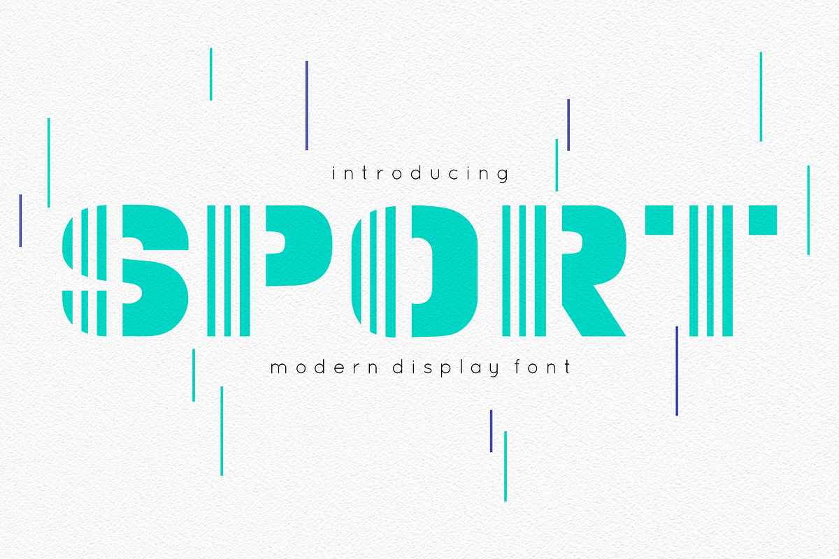 SPORT Sans Serif Display Font