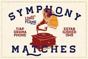 VT Hansel - Vintage Display Font, a Sans Serif Font by ViactionType (Thumbnail 3 of 9)