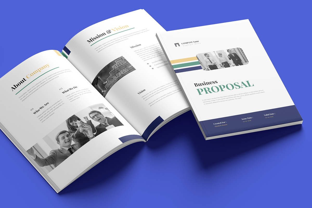 Business Proposal| InDesign & Canva, a Brochure Template by Artisan Vibes (Photo 5 of 9)