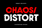Distortion Text & Graphic Effect, a Mockup by Design Squad (Thumbnail 1 of 4)