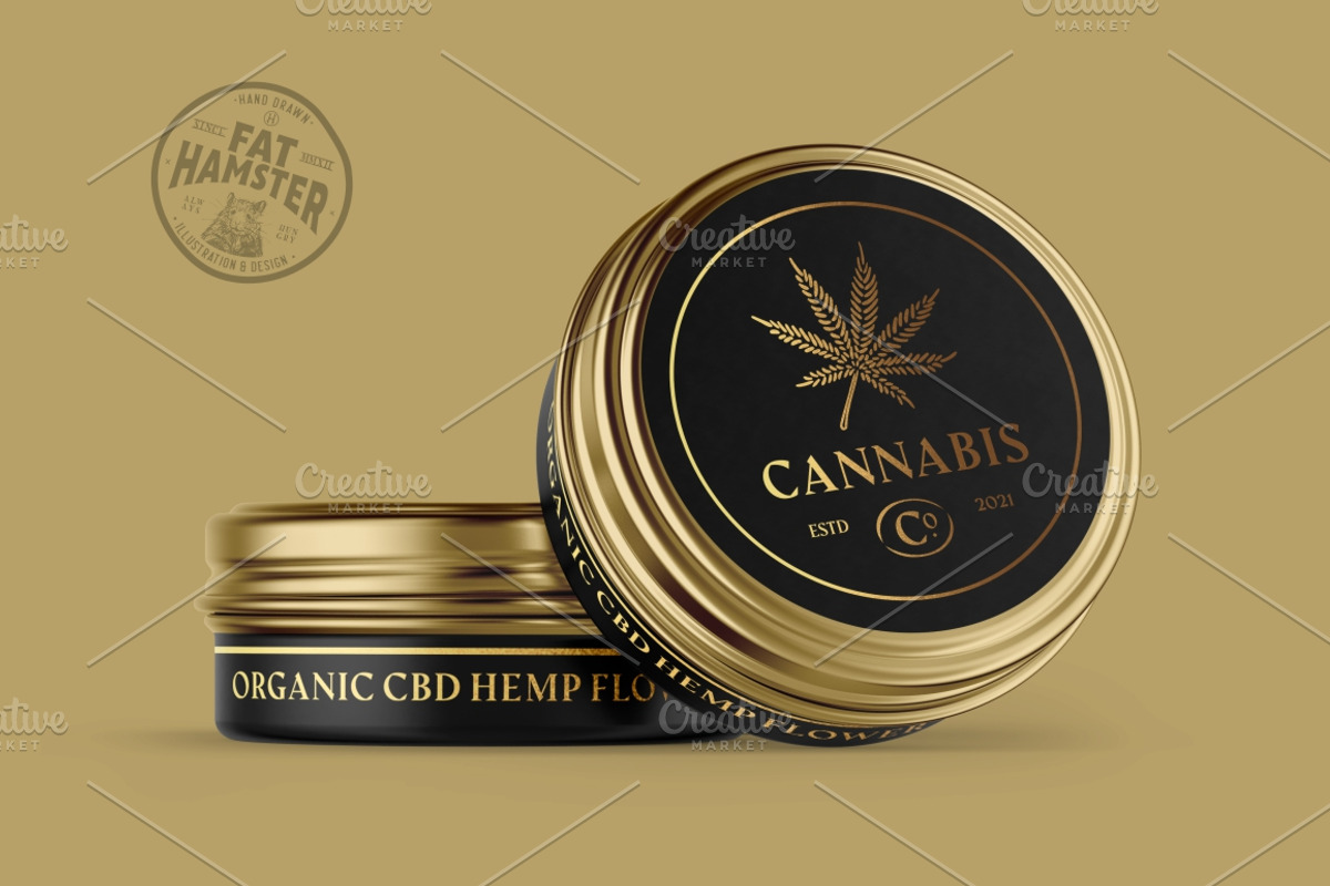 Cannabis & Hand vintage illustration, a Healthcare Illustration by Fat Hamster (Photo 10 of 16)