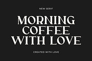 Ethical Mature Display Serif, a Serif Font by Artiveko (Thumbnail 7 of 8)