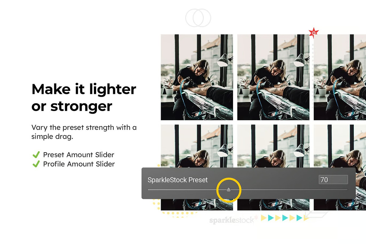 14 Tattoo Lightroom Presets and LUTs, a Preset Add-On by Hubzway (Photo 3 of 12)