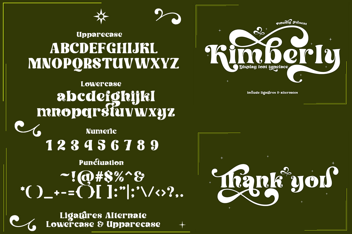 Kimberly, a Blackletter Font by Bramcreative (Photo 8 of 8)