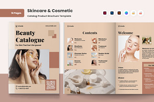Elegant Cosmetic Product Catalog, a Brochure Template by twinstd