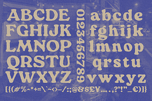 TEENGOEK DISPLAY TYPEFACE