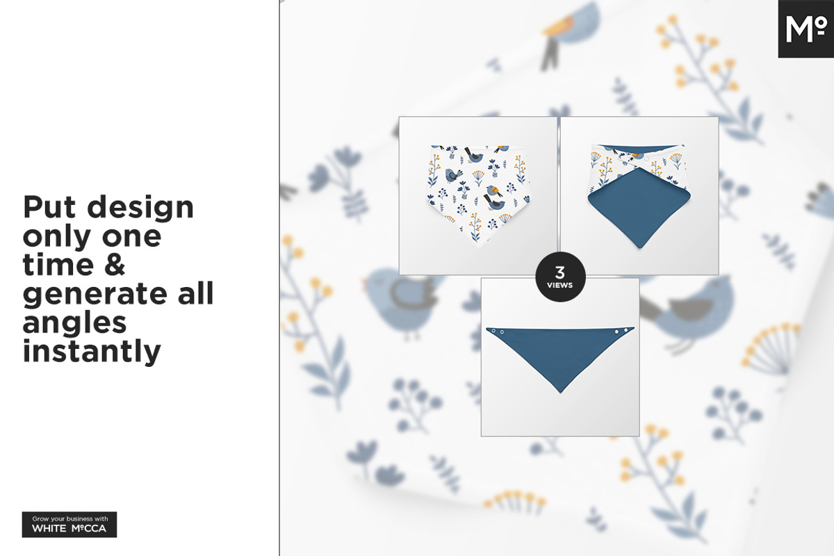 Baby Scarf Mock-ups Generator, an Apparel Mockup by Mocca Mockups Store (Photo 2 of 9)