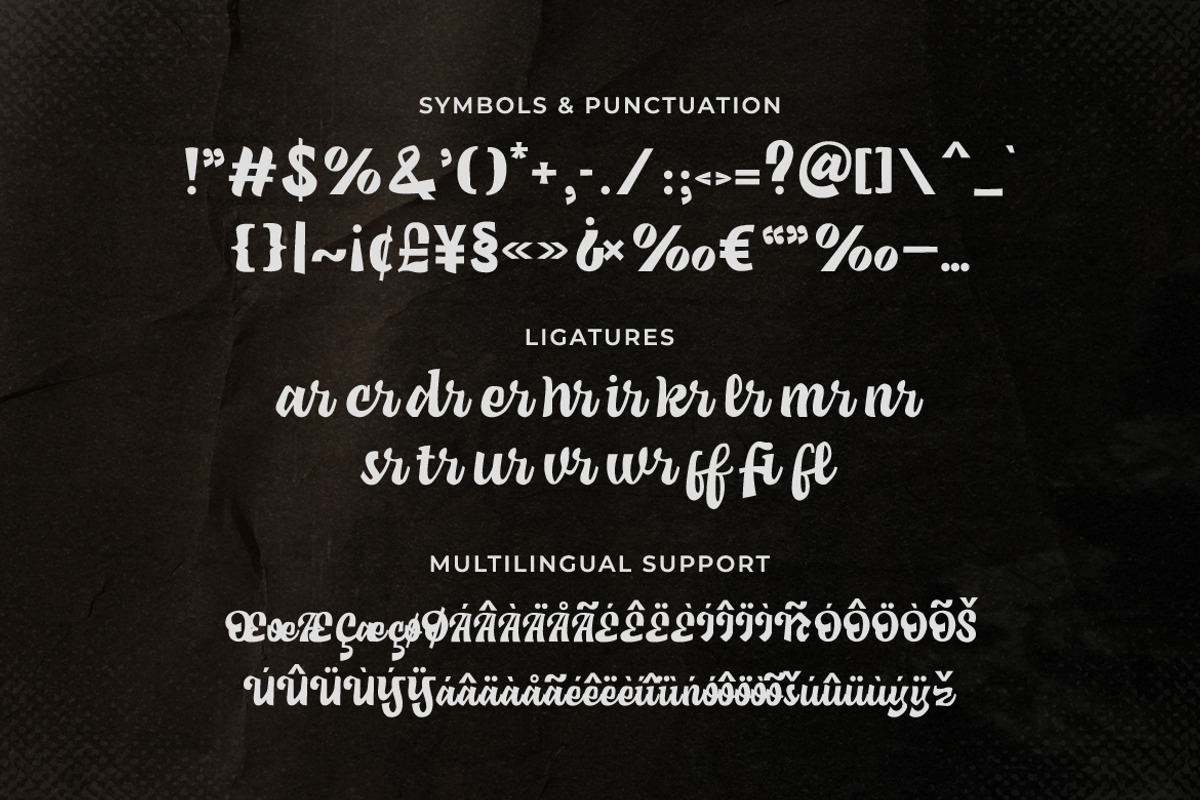 Abrock - Script Typeface, a Script Font by Typefactoryco (Photo 3 of 8)