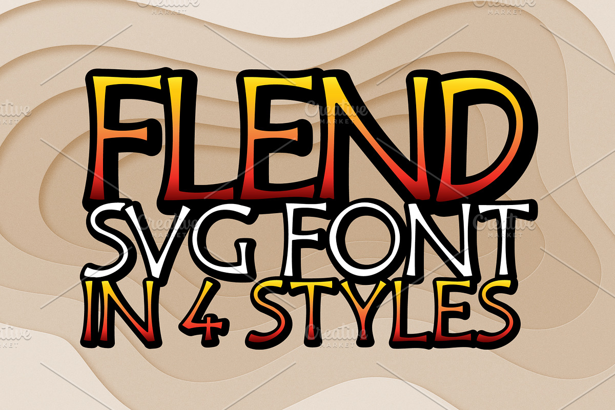 Flend, a Sans Serif Font by Digital Typeface Studio (Photo 1 of 11)