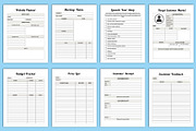 2025 Small Business Planner Canva, a Stationery Template by Designmela01 (Thumbnail 4 of 5)