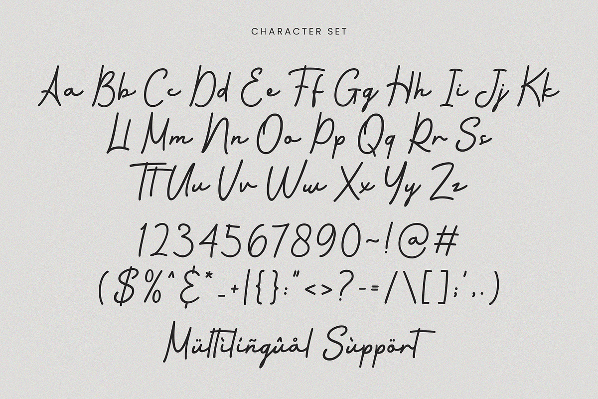 Antheia - Elegant Signature Font, a Script Font by Flawless And Co (Photo 9 of 10)
