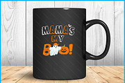 Mama’s My Boo Funny Halloween Ghost, a Graphic by Creativeusart (Thumbnail 2 of 4)