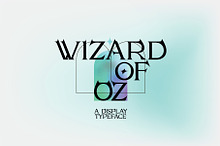 Wizard of OZ Font