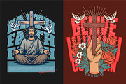 Christian illustration design, a Person Illustration by Baleee (Thumbnail 4 of 10)