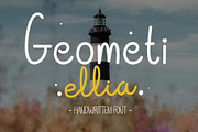 Geometi Ellia - Dual Handwritte Font, a Script Font by Artnivora.Std (Thumbnail 3 of 7)