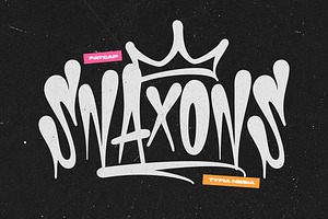 Snaxons - Fat Cap Graffiti Font