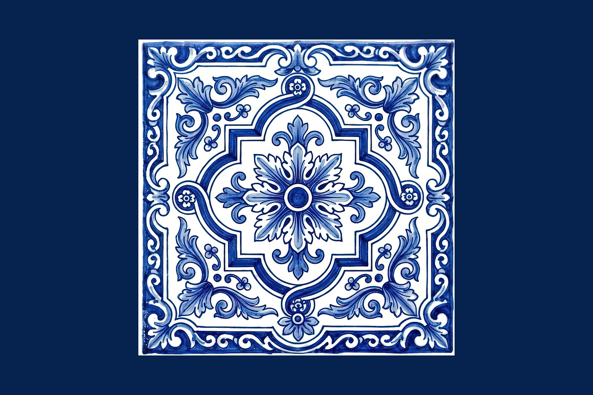 Mediterranean Tiles Azulejo Clipart, an Object Graphic by VectorPanther (Photo 4 of 8)