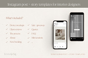 Interior Design Instagram Templates, a Social Media Template by Wonderlik Webdesign (Thumbnail 7 of 11)
