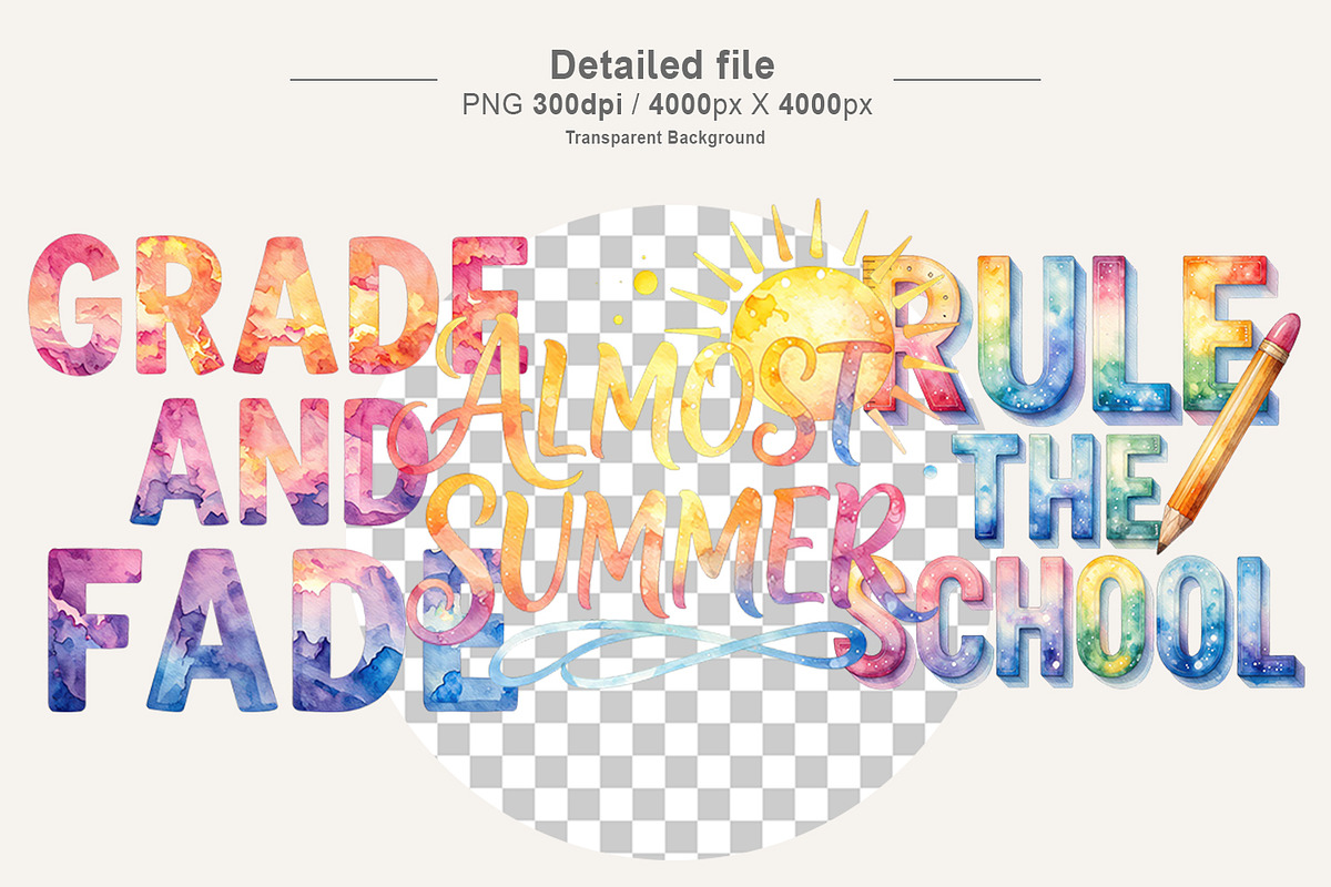 Retro Teacher Sublimation PNG, an Illustration by Artnoy (Photo 3 of 8)