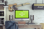 Home Recording Studio Mockup Bundle, a Mac Mockup by Bobboz Store (Thumbnail 9 of 11)