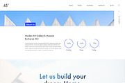 45 Degrees - Architecture Template, a Websites & App Template by Milo Studio (Thumbnail 4 of 7)